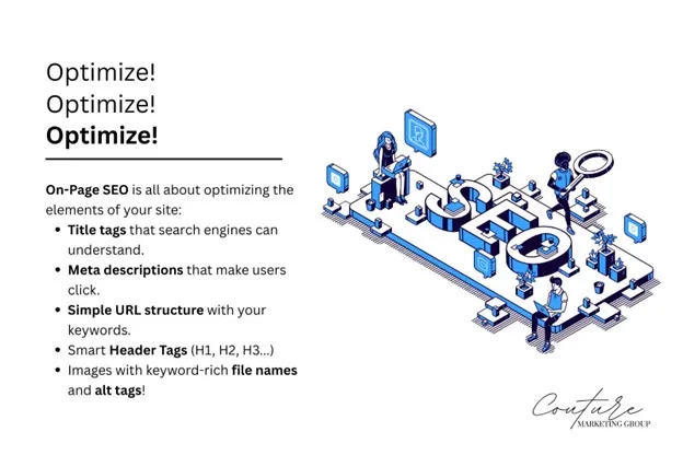 Optimizing on-page SEO